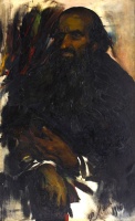 Малявин Ф.А.  Мужской портрет. 1916. 