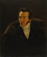  Лапченко Г.И. Мужской портрет. Вторая пол. 1820-х-начало 1830-х. 
