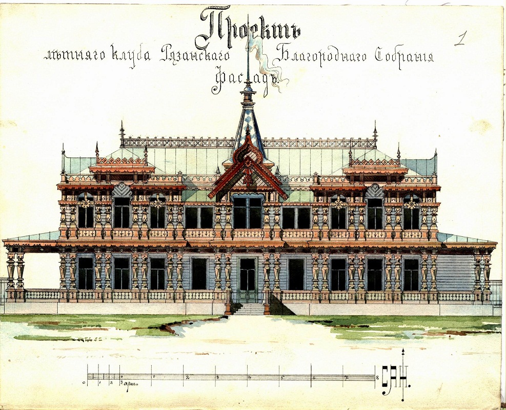 Занятия в Музее: «Архитектурная графика XVIII-начала XX веков»